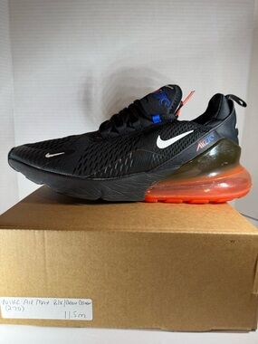 Nike Men’s Air Max 270 - Black/Orange/White